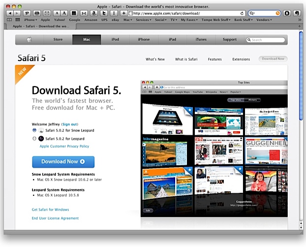 Safari 6 For Mac