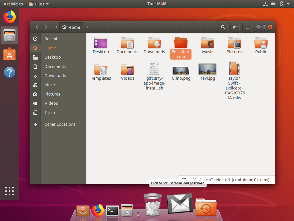 Ubuntu mac address
